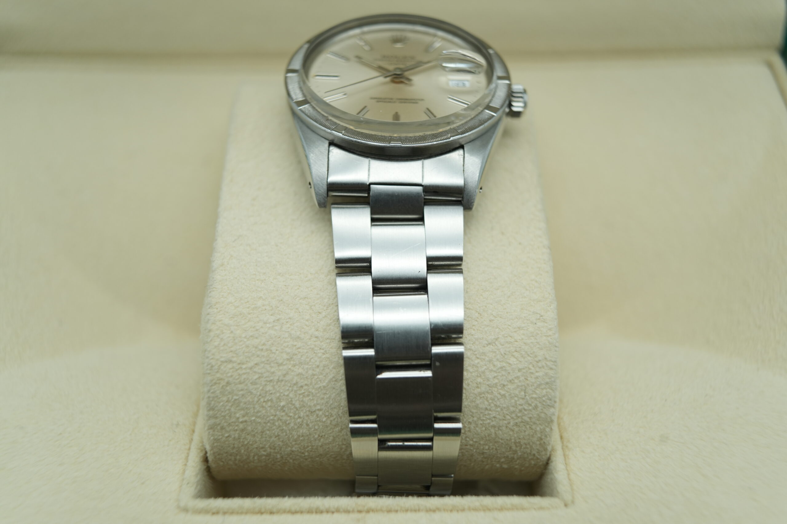 Rolex M15010 Oyster Perpetual Date Silver Dial