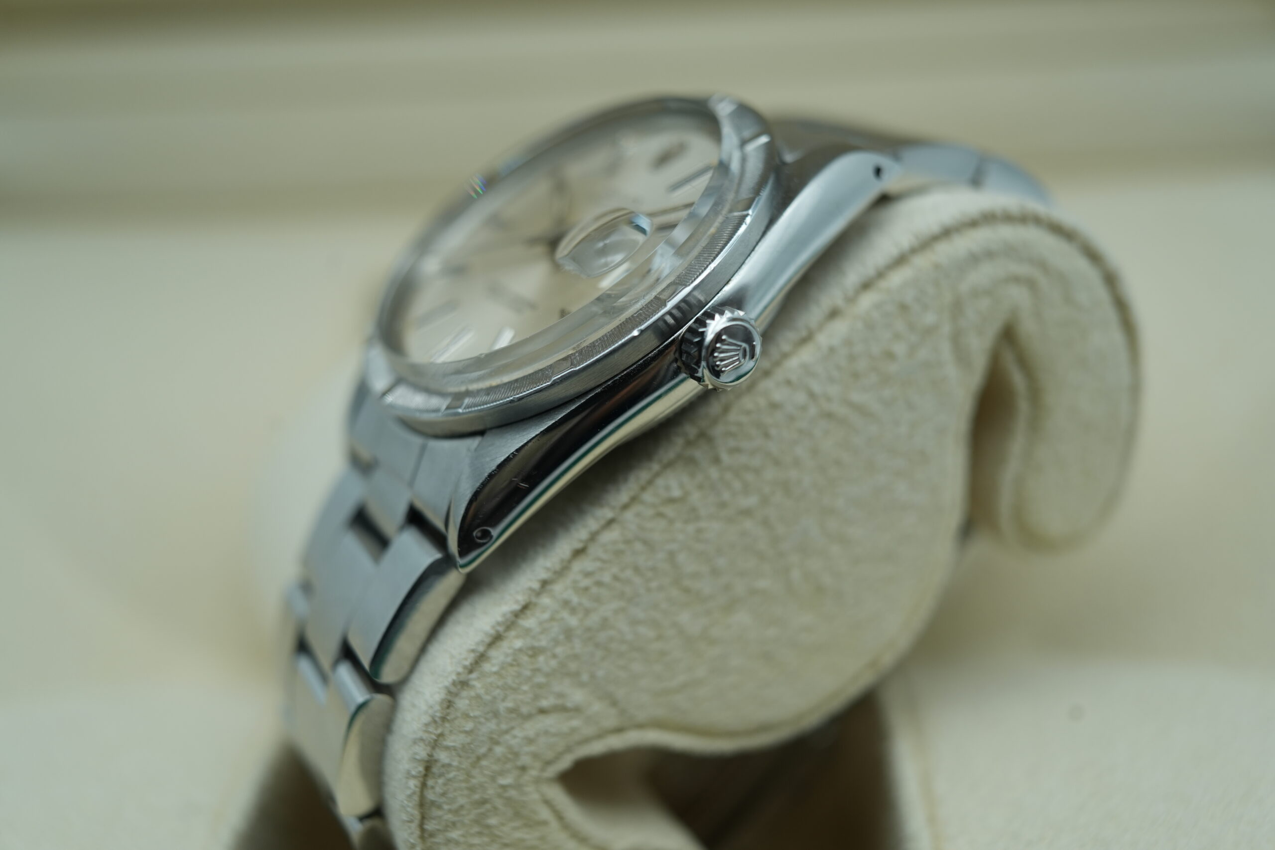 Rolex M15010 Oyster Perpetual Date Silver Dial