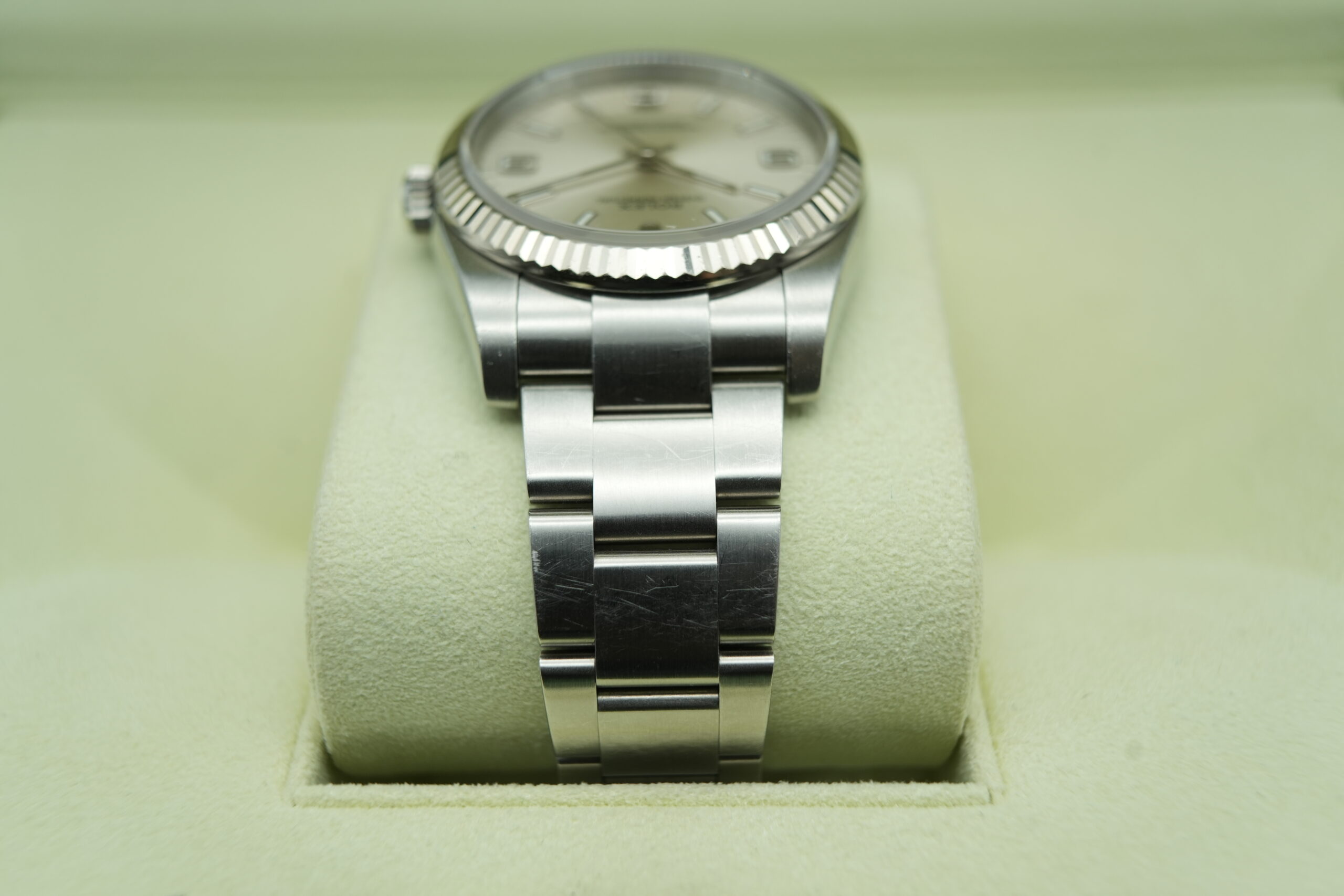 Rolex 116034 Oyster Perpetual 36 Silver dial