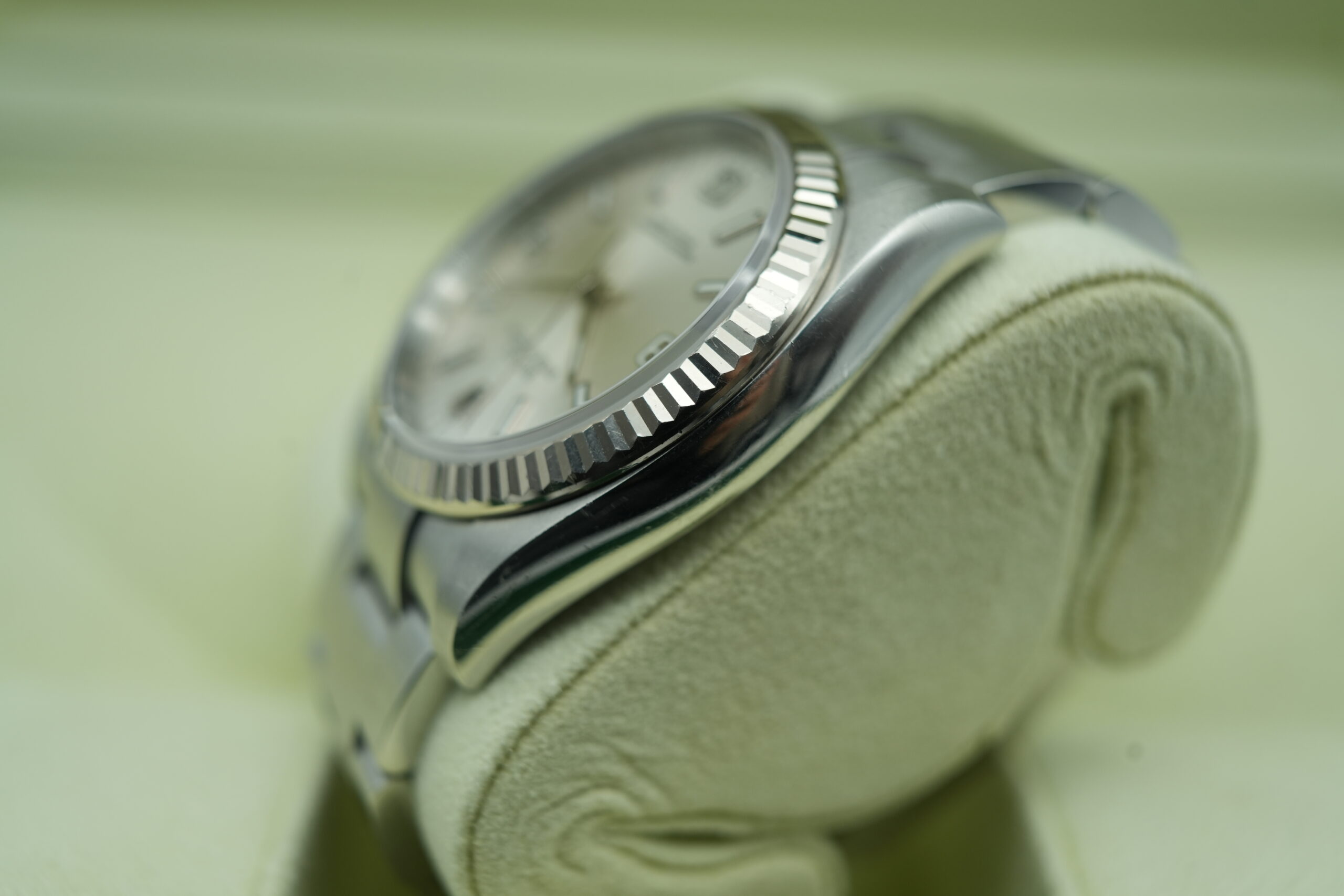 Rolex 116034 Oyster Perpetual 36 Silver dial
