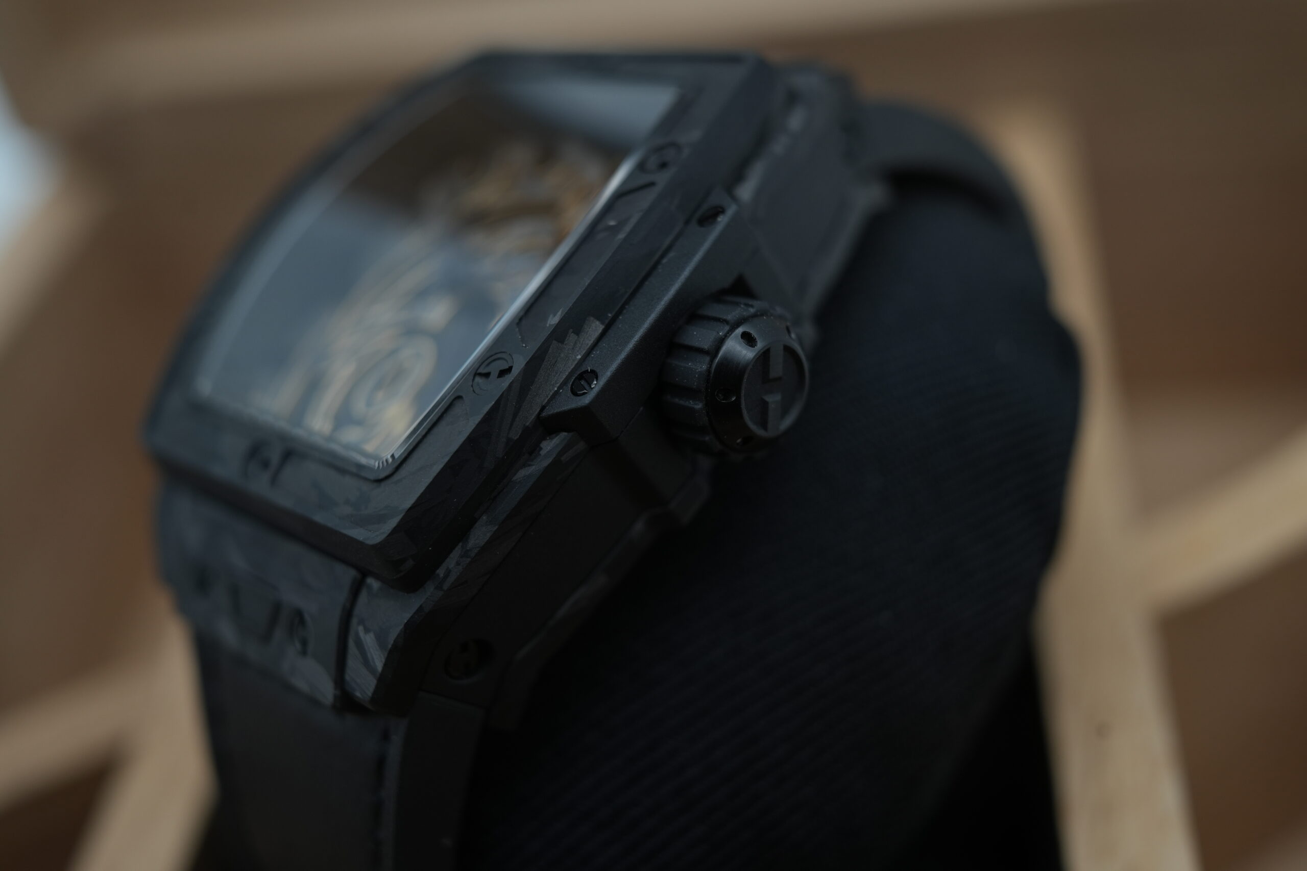 Hublot Spirit of Big Bang Year Of The Horse Frosted Carbon Limited Edition