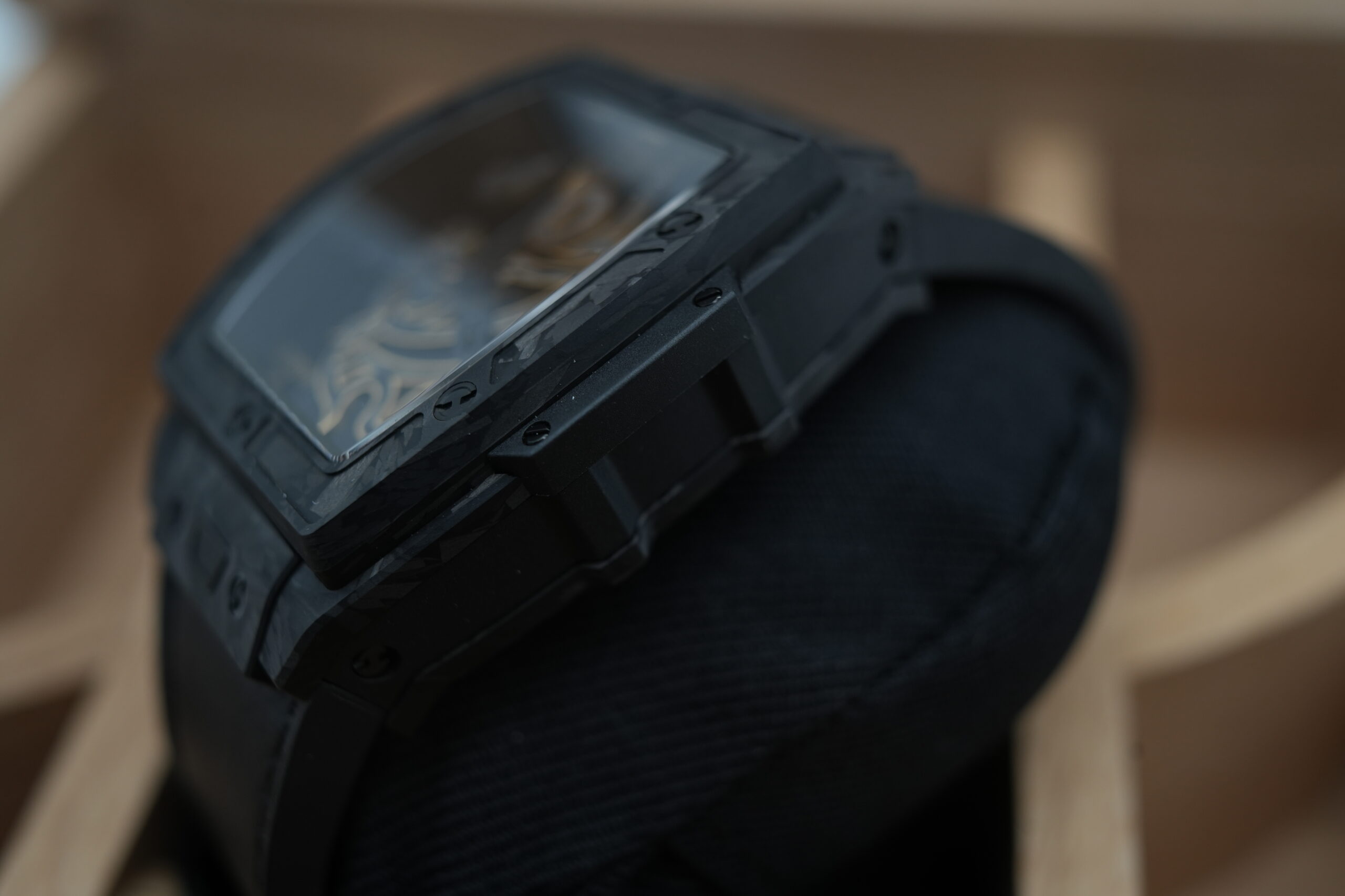 Hublot Spirit of Big Bang Year Of The Horse Frosted Carbon Limited Edition