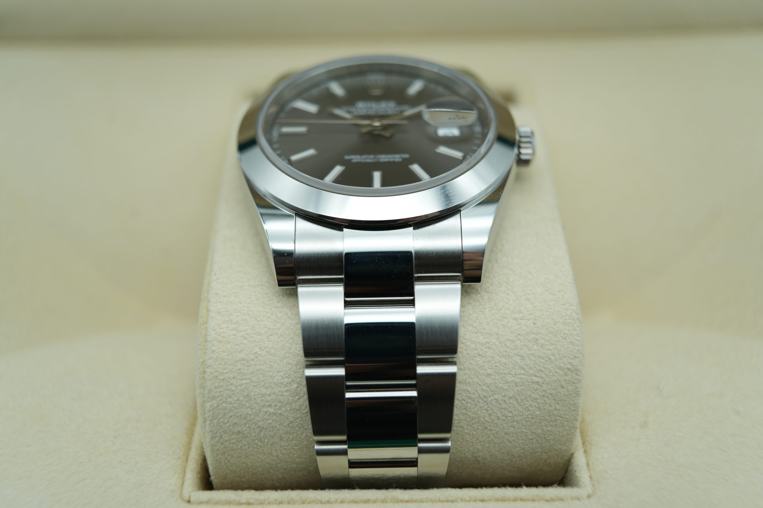 Rolex 126300 Datejust 41 Rhodium Dial