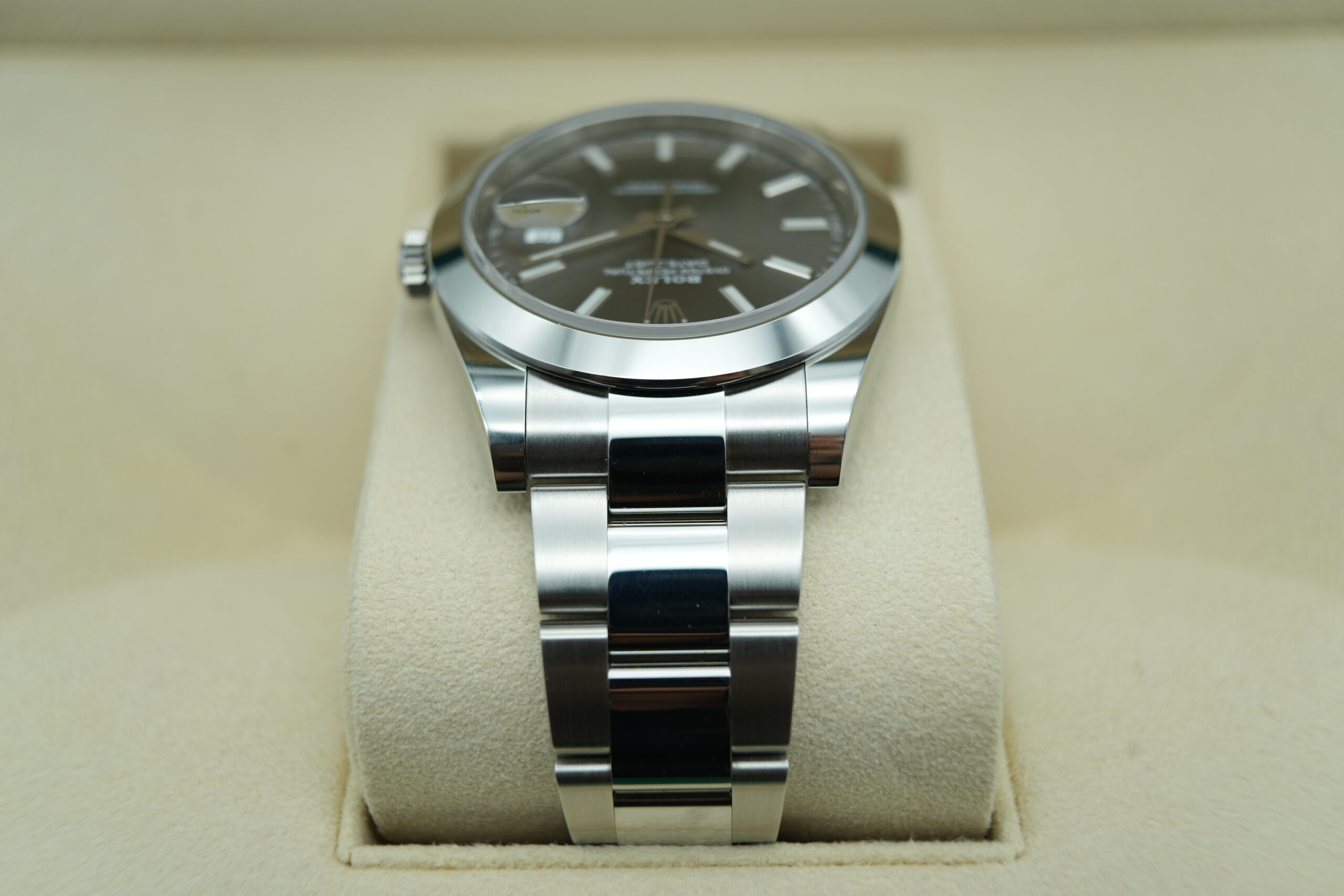 Rolex 126300 Datejust 41 Rhodium Dial