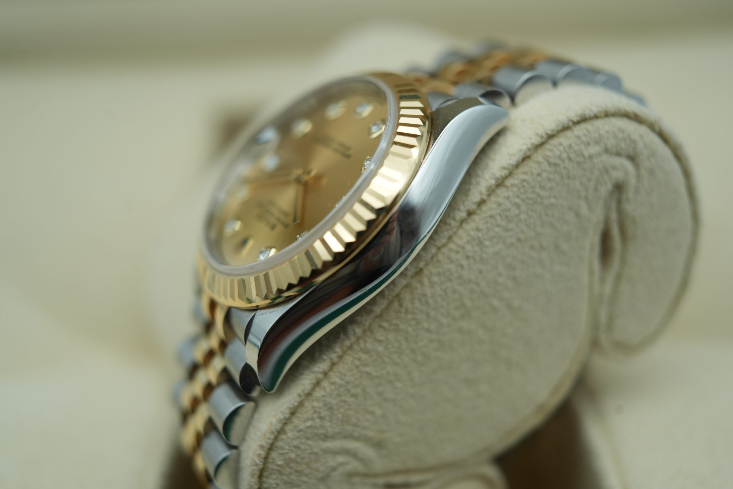Rolex 278273 Lady Datejust Factory Champagne Diamond Dial