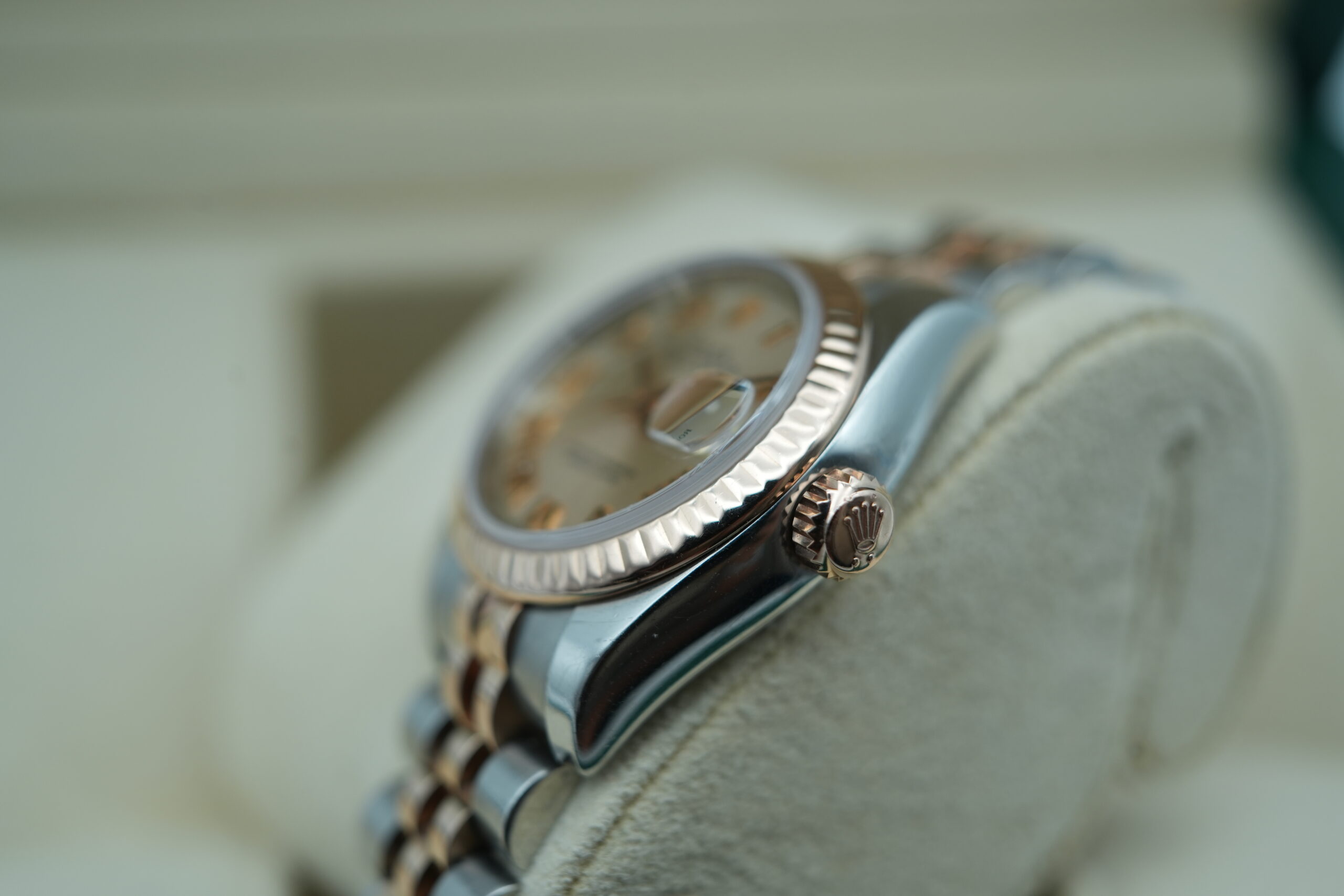 Rolex 179171 Two-Tone Lady Datejust Pink Roman Number Dial