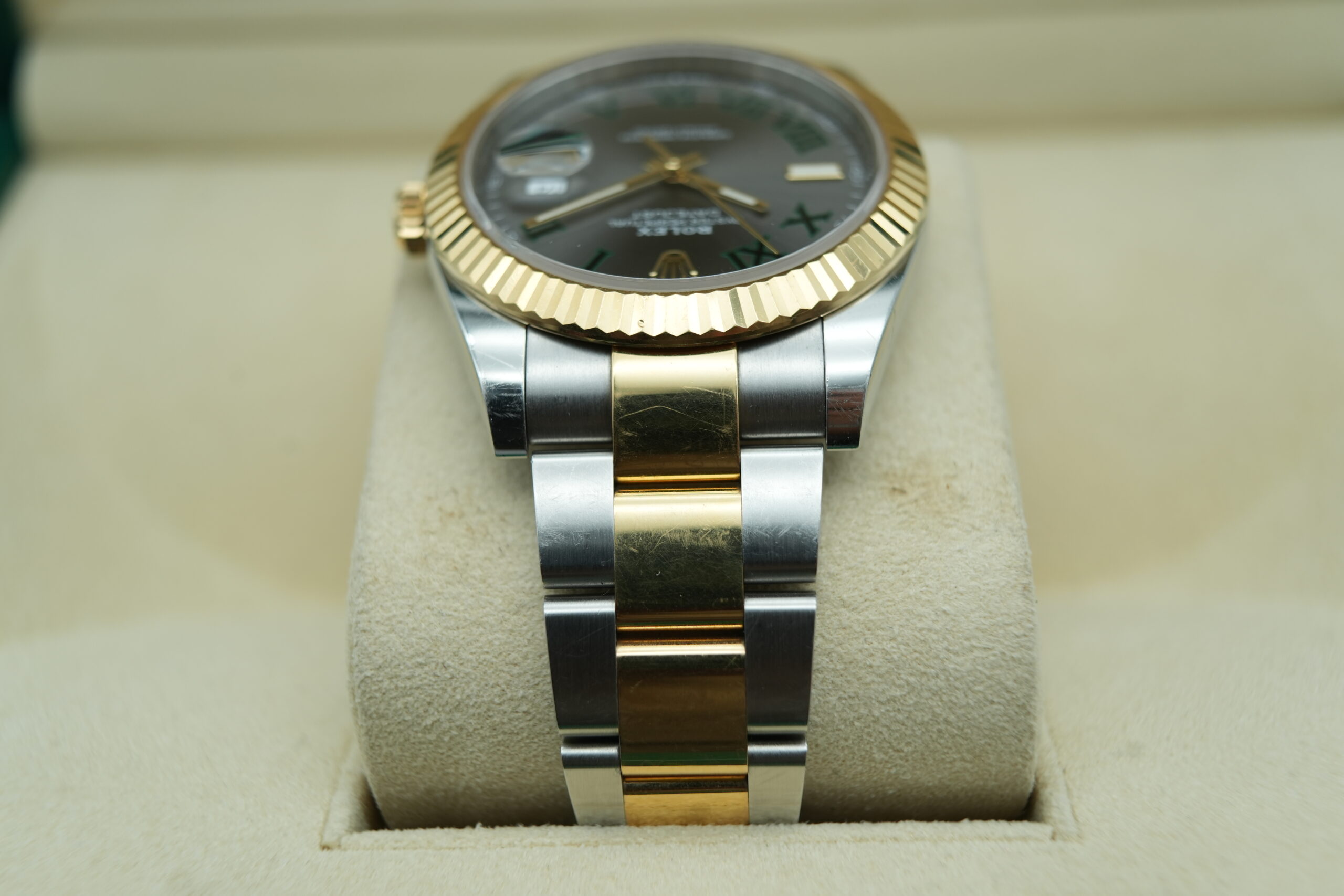 Rolex 126333 Two-Tone Datejust 41 Wimbledon on Oyster