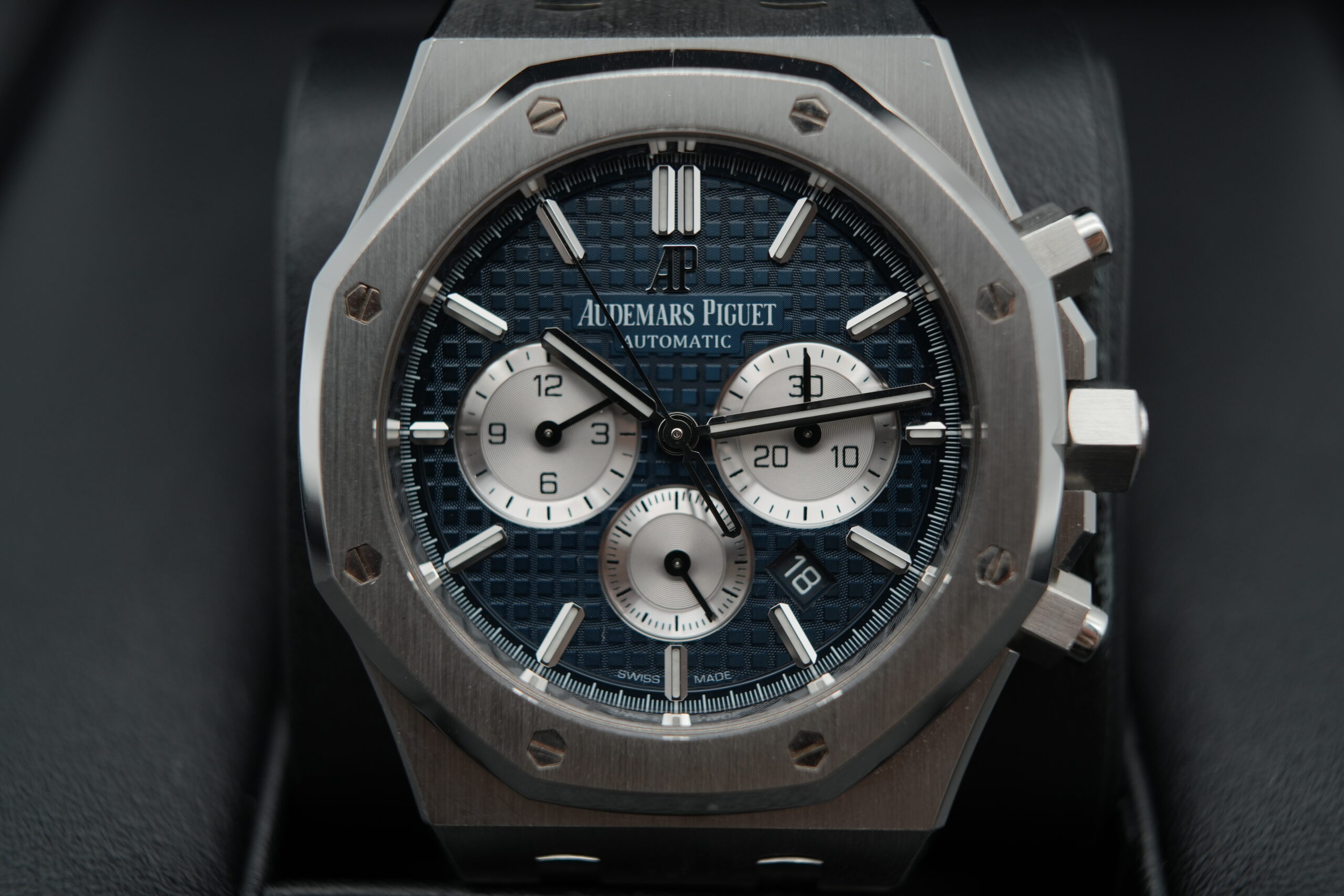 Audemars Piguet Blue Dial Oak Chrono
