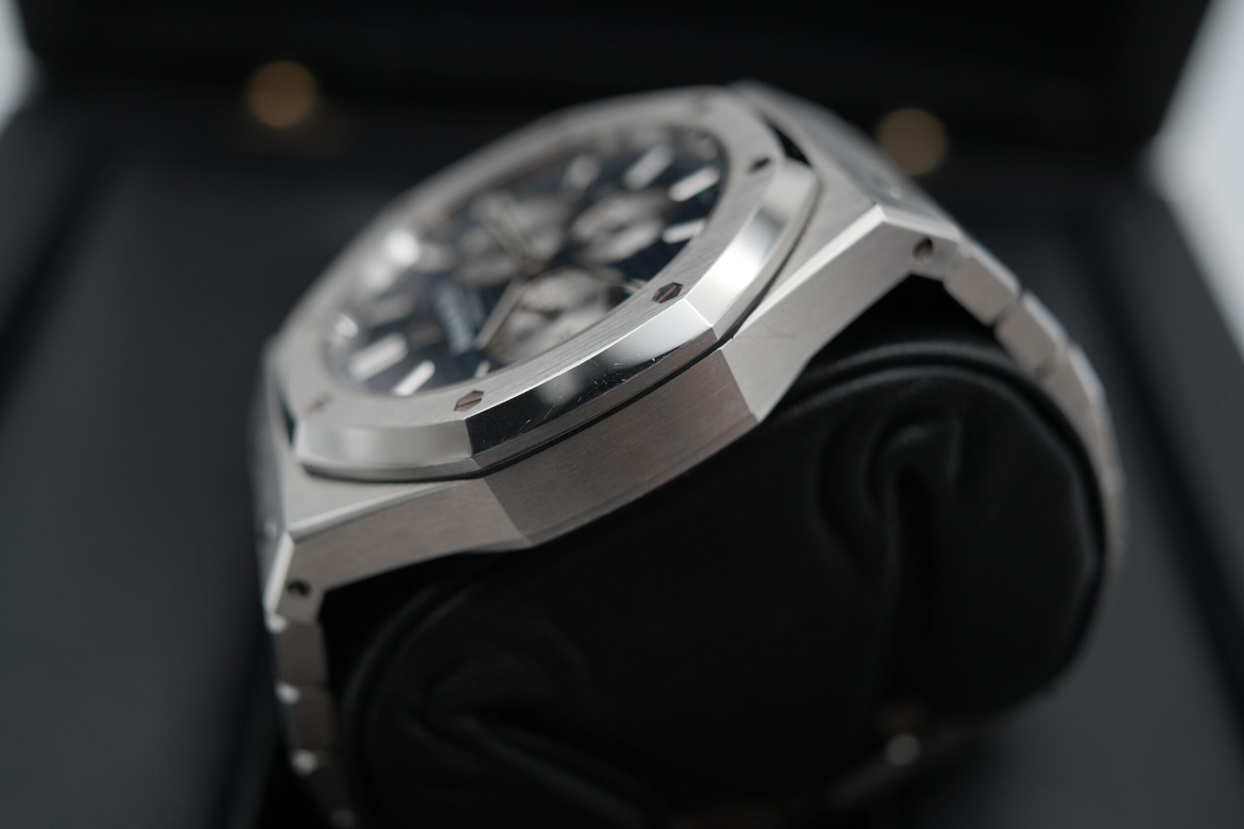 Audemars Piguet Blue Dial Oak Chrono
