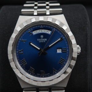 Tudor 28600 Royal Blue dial view 2