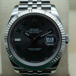 Rolex 126334 Datejust 41 Wimbledon on Jubilee view 2