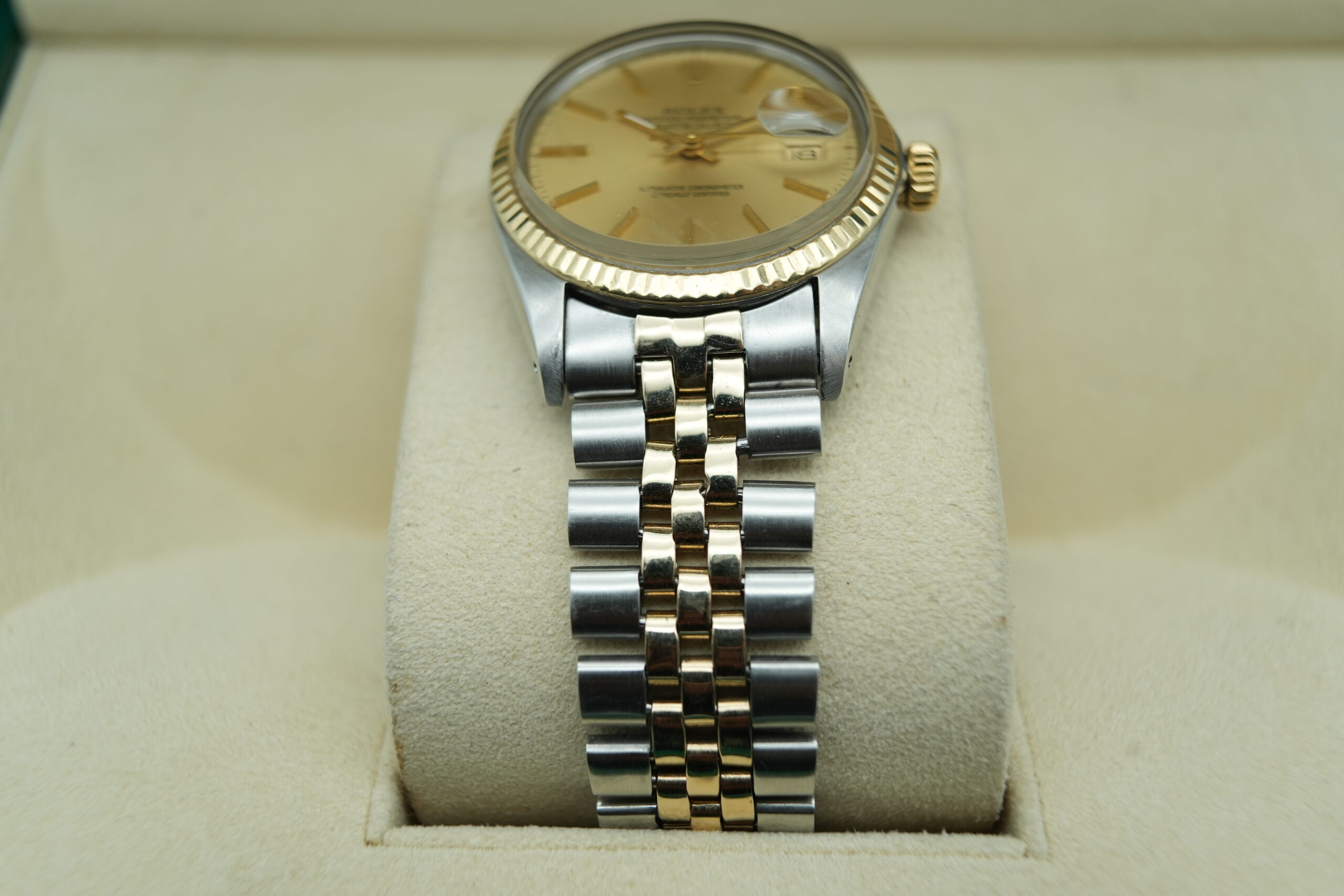 Rolex 16013 Datejust Two-Tone Champagne Dial