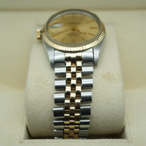 Rolex 16013 Datejust Two-Tone Champagne Dial view 5