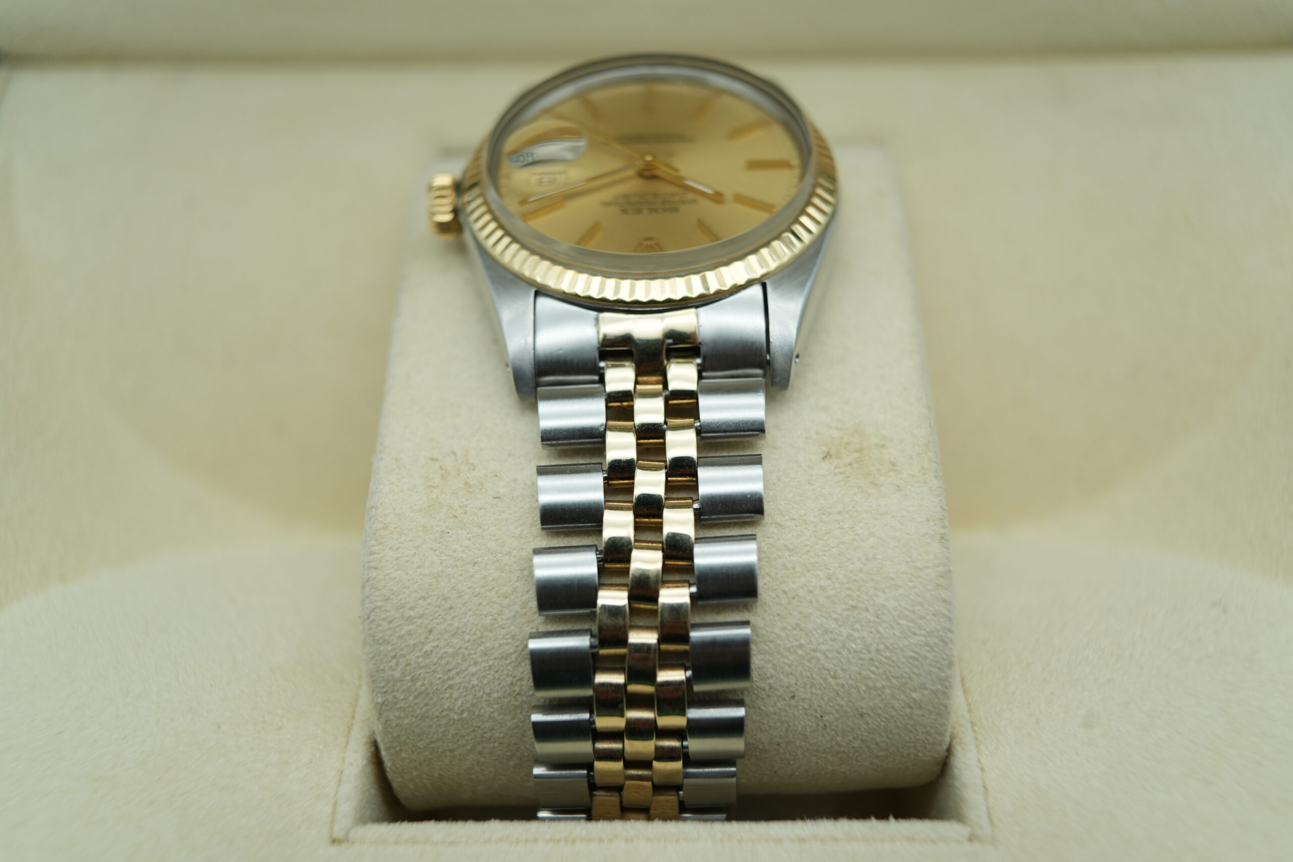 Rolex 16013 Datejust Two-Tone Champagne Dial