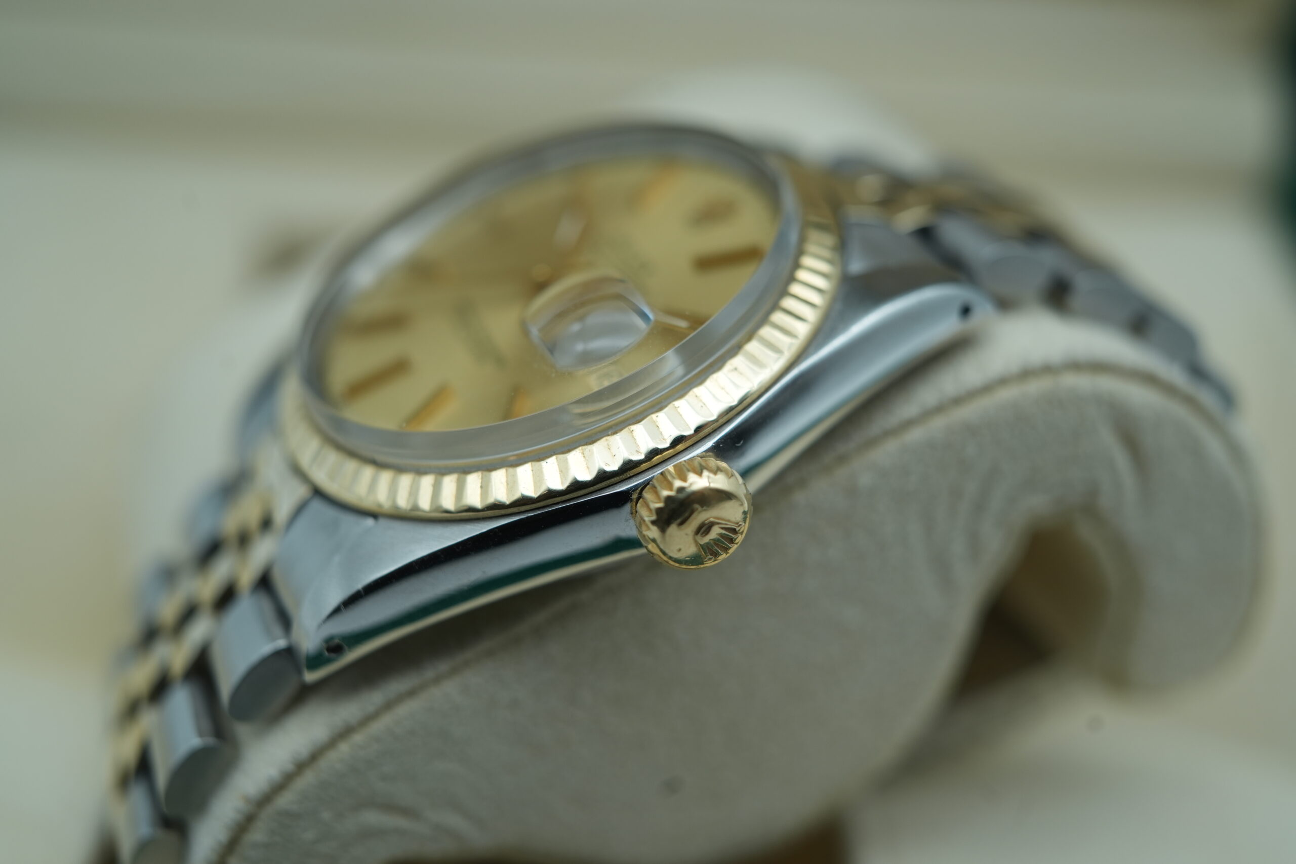 Rolex 16013 Datejust Two-Tone Champagne Dial