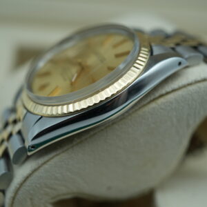 Rolex 16013 Datejust Two-Tone Champagne Dial view 3