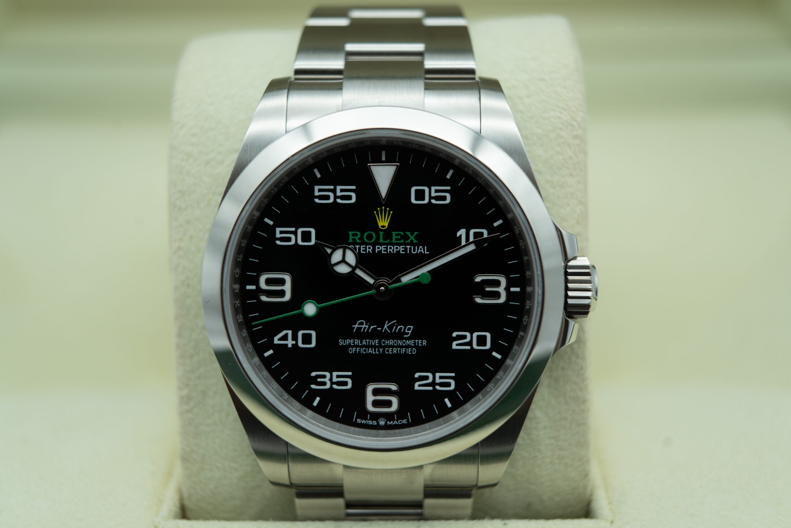 Rolex 126900 Air King Black Dial