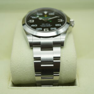Rolex 126900 Air King Black Dial view 3