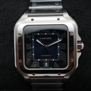 Cartier Santos WSSA0030 Large Blue Dial view 2