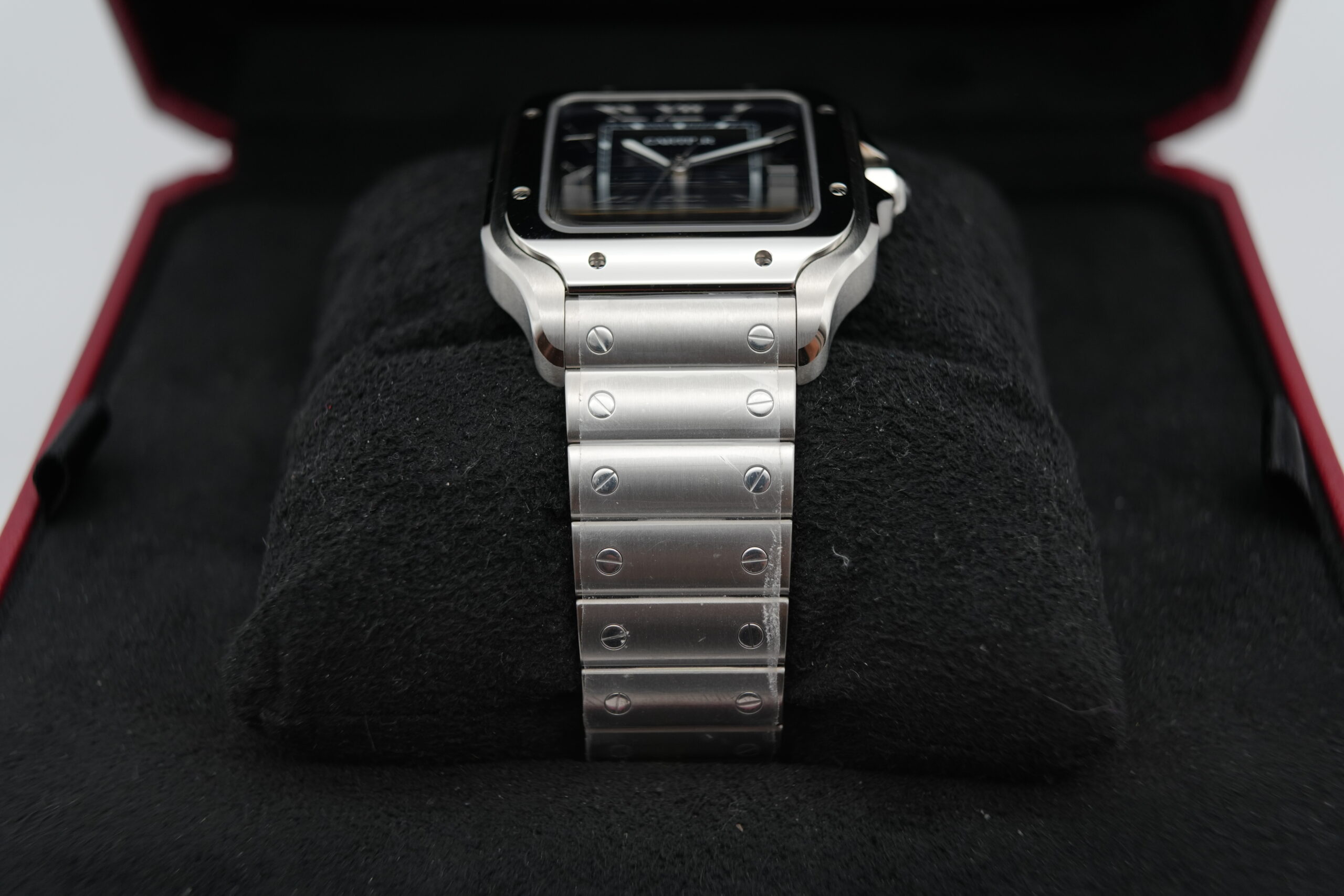 Cartier Santos WSSA0030 Large Blue Dial