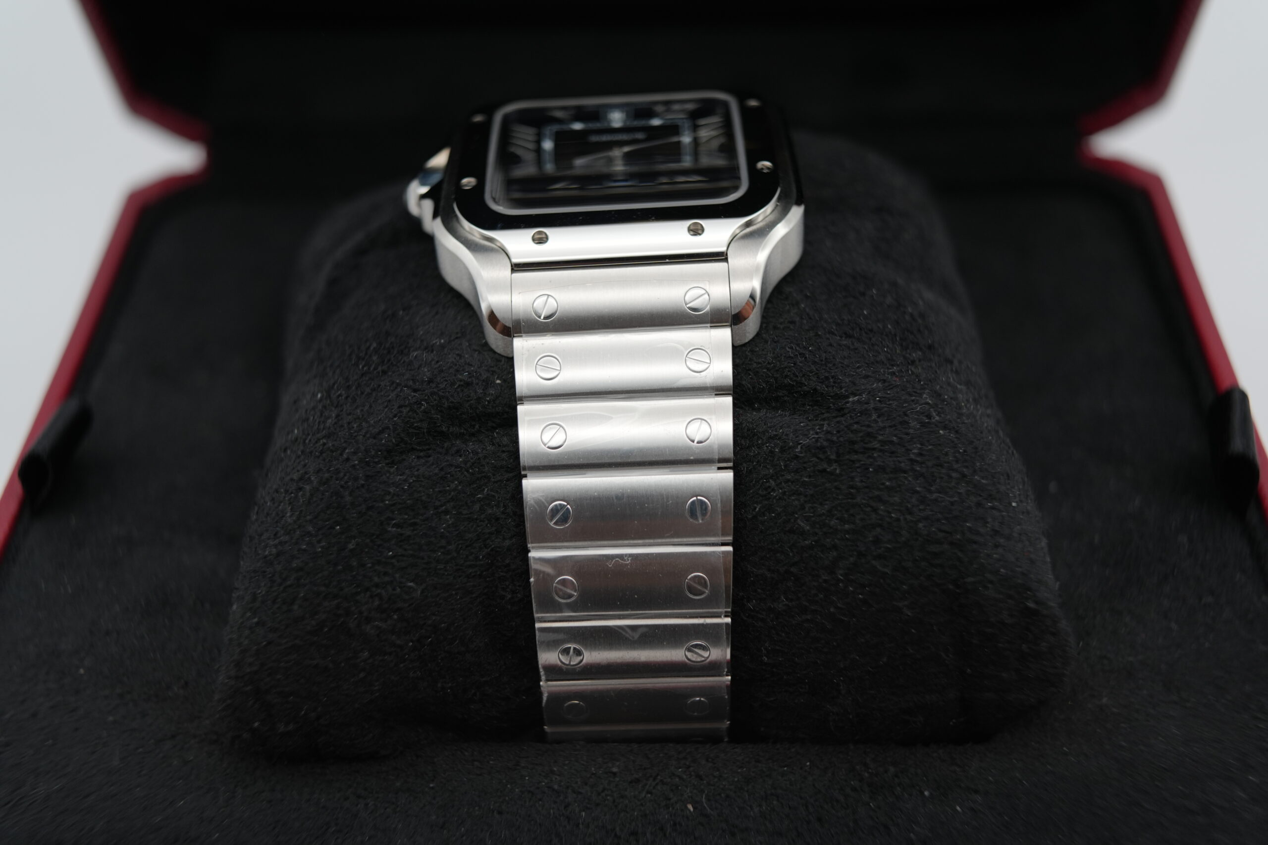 Cartier Santos WSSA0030 Large Blue Dial