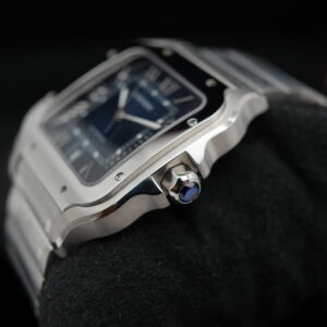 Cartier Santos WSSA0030 Large Blue Dial view 5