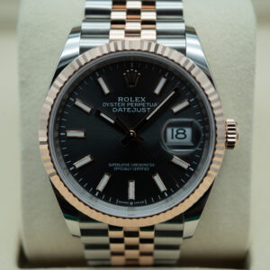 Rolex 126231 Datejust Grey Dial in Jubilee view 2