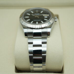Rolex 116334 Datejust II Black Dial view 6