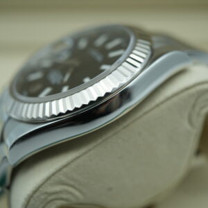 Rolex 116334 Datejust II Black Dial view 3