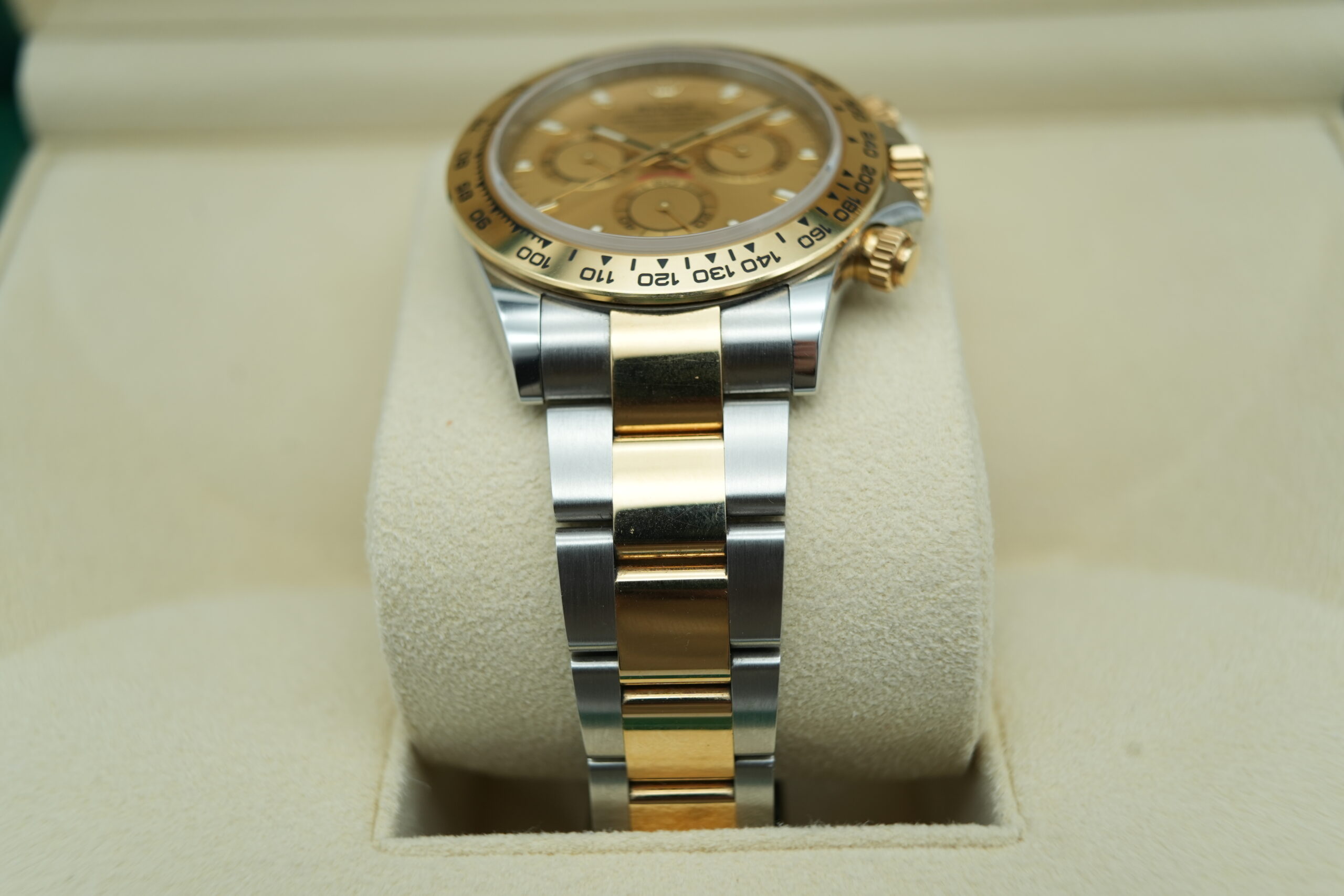 Rolex 116503 Yellow Gold Two-Tone Daytona Champagne dial