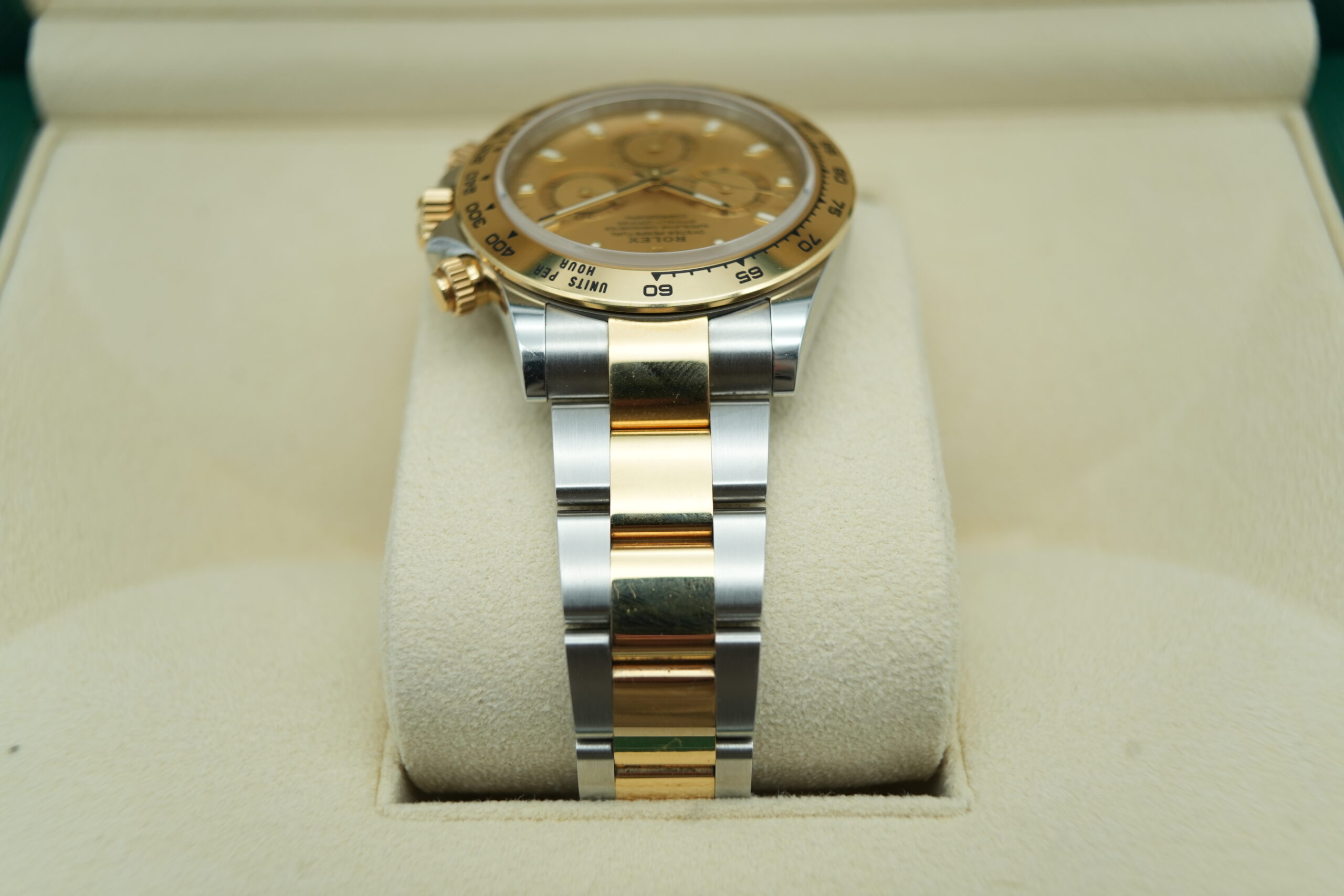 Rolex 116503 Yellow Gold Two-Tone Daytona Champagne dial