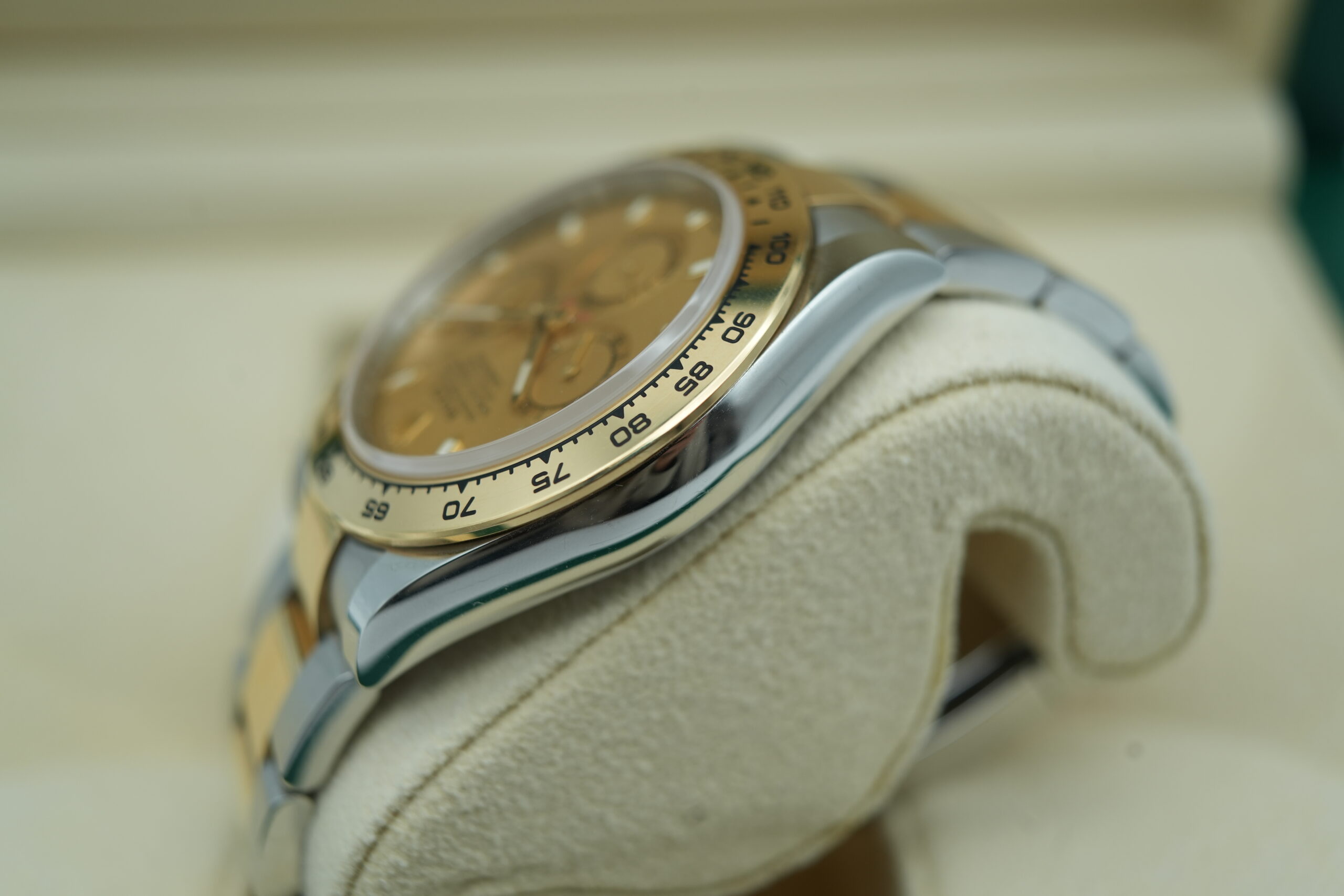 Rolex 116503 Yellow Gold Two-Tone Daytona Champagne dial