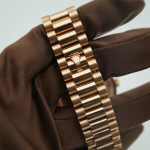 Rolex 218235 Day-Date II Chocolate Roman Dial