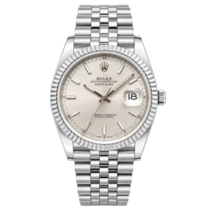 Rolex 116234 Datejust 36mm Silver Dial in Jubilee