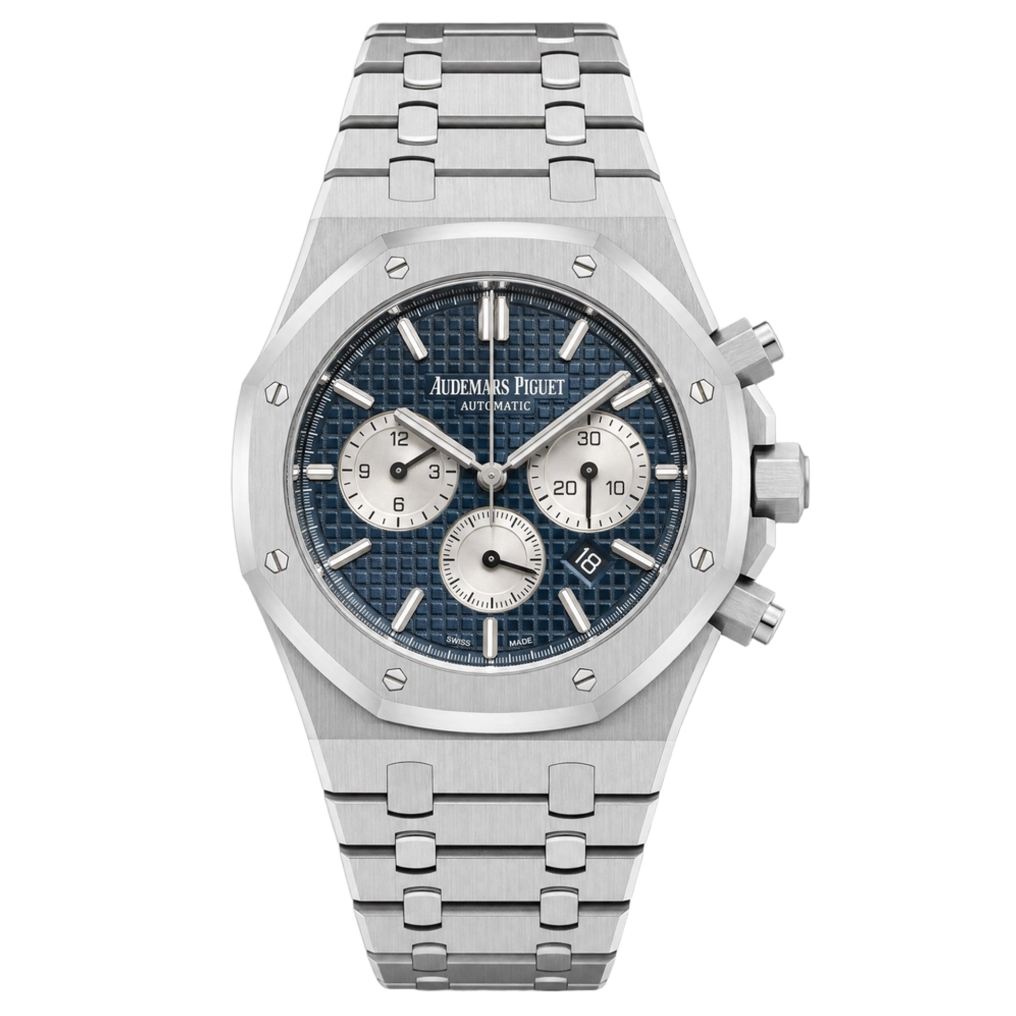 Audemars Piguet Blue Dial Oak Chrono