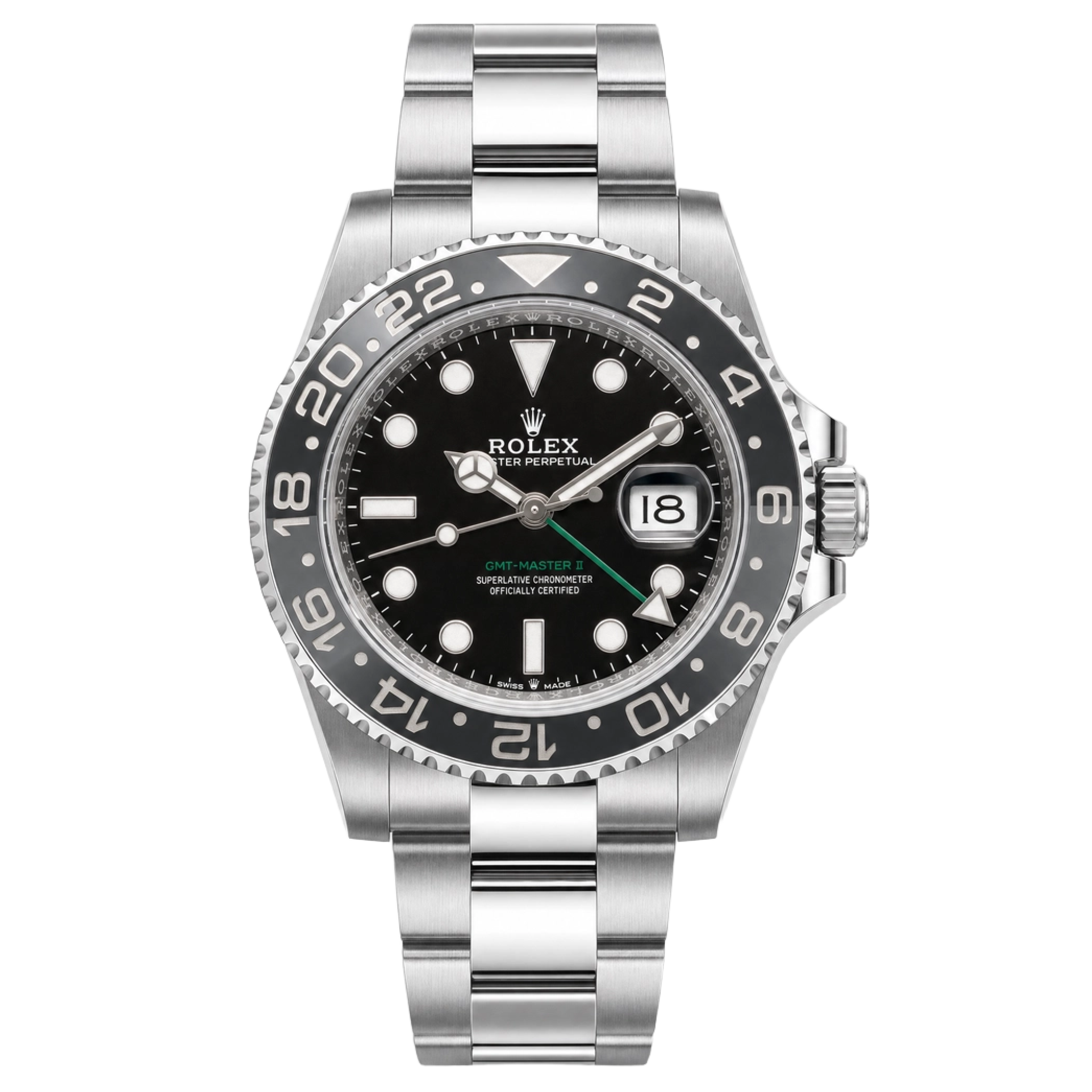 Rolex 126710GRNR GMT Master II “Bruce Wayne”