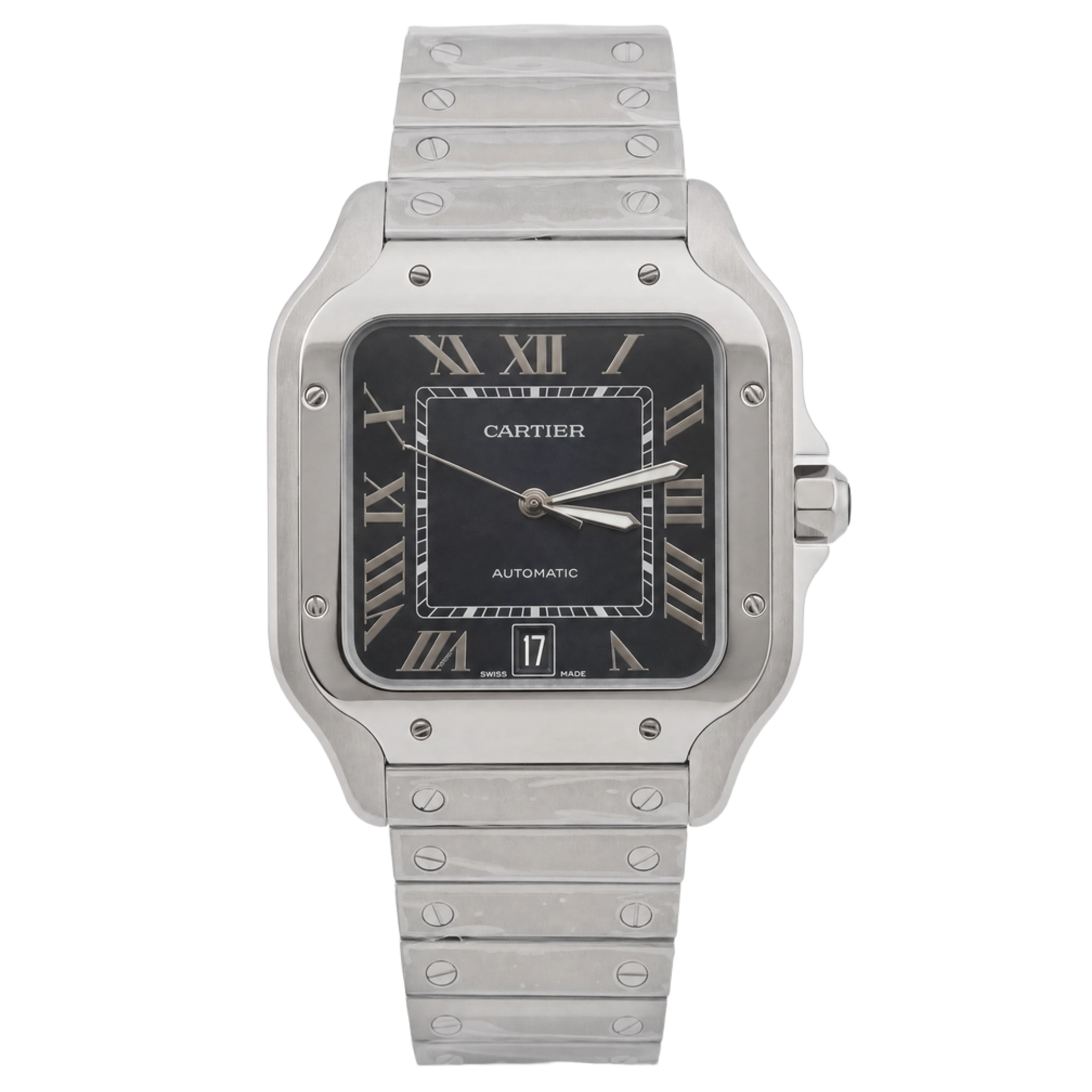 Cartier Santos WSSA0030 Large Blue Dial