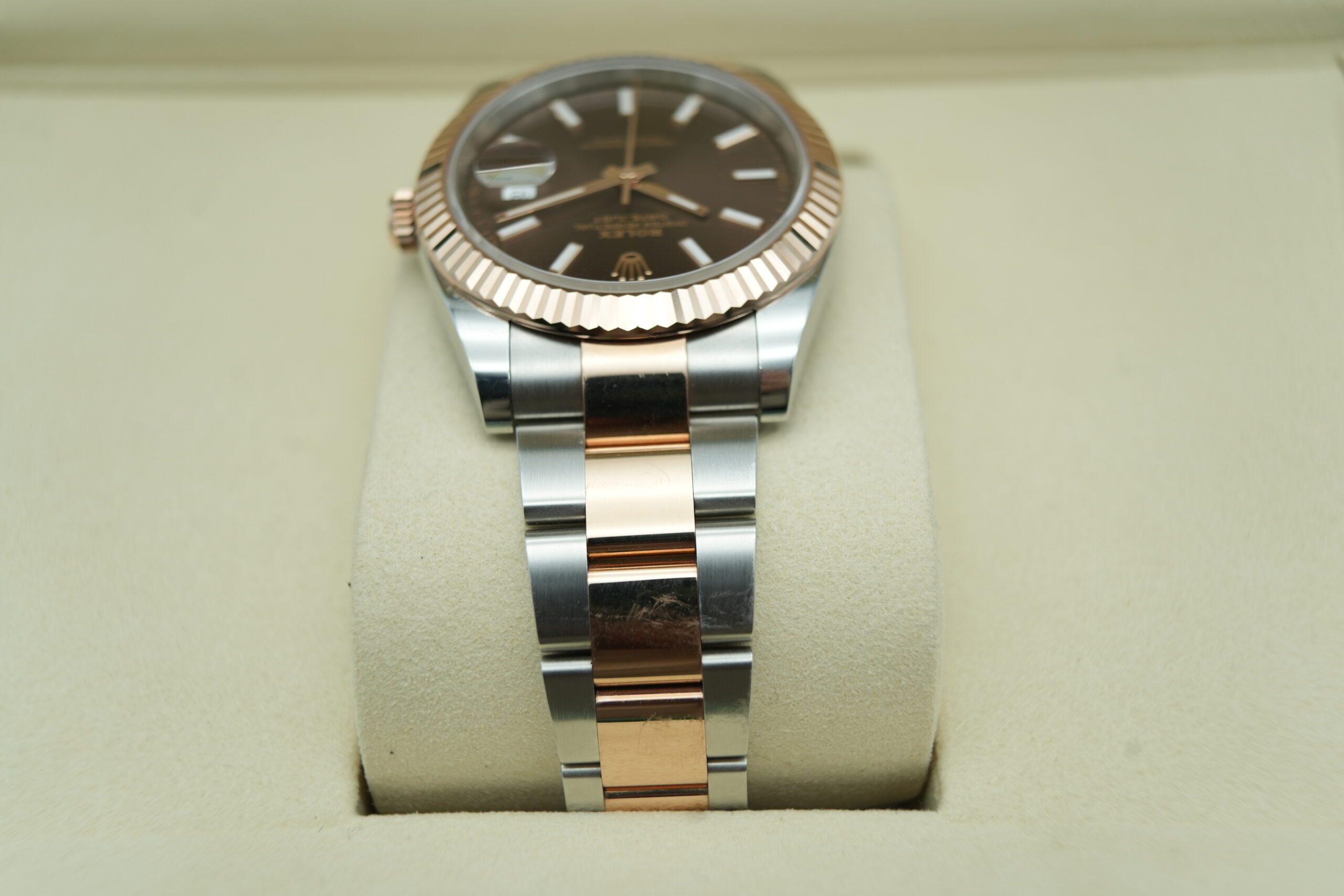 Rolex 126331 Two-Tone Datejust Chocolate Index Dial
