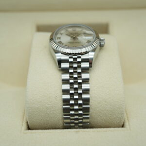 Rolex 279174 Lady Datejust in Jubilee Silver Roman Dial view 3