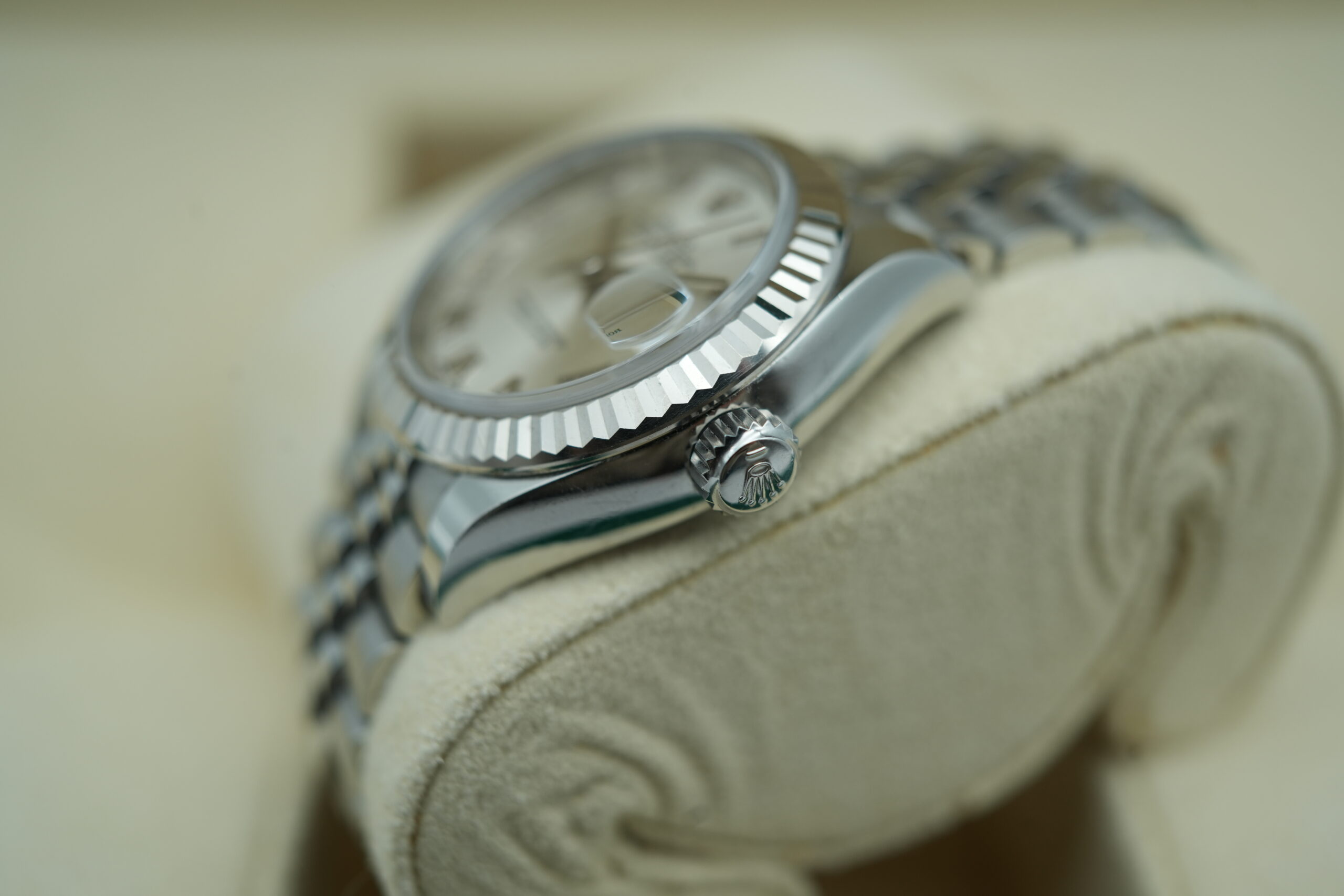 Rolex 279174 Lady Datejust in Jubilee Silver Roman Dial