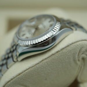 Rolex 279174 Lady Datejust in Jubilee Silver Roman Dial view 6