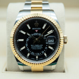 Rolex 326933 Sky-Dweller Two-Tone Black Dial view 2