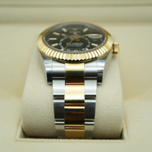 Rolex 326933 Sky-Dweller Two-Tone Black Dial view 3