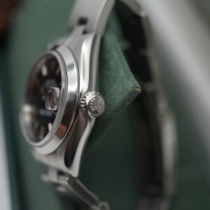 Rolex 69160 Oyster Perpetual Date Black Dial view 5