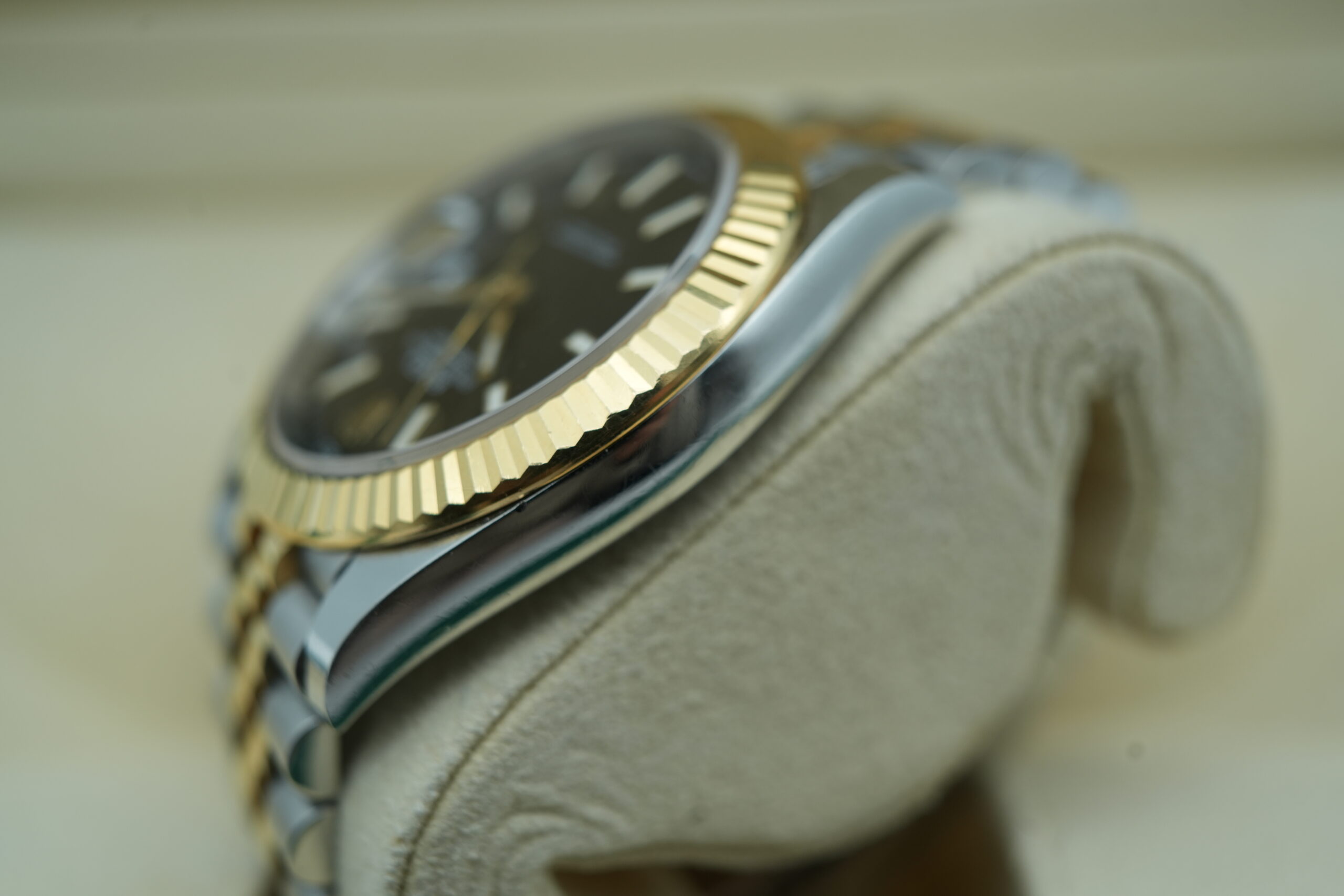 Rolex 126333 41mm Two-Tone Datejust Black Dial