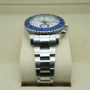 Rolex 116680 Yacht-Master II White Dial view 3