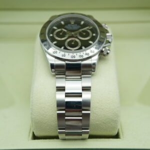 Rolex 116520 Daytona Black dial view 3