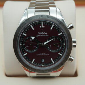 Omega 33210415111001 Speedmaster ’57  Burgundy view 2