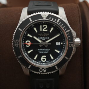 Breitling A17367 Superocean Black Dial