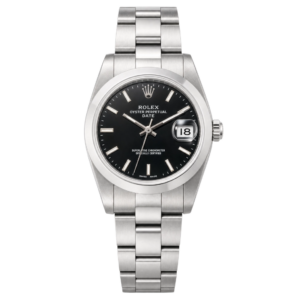 Rolex 69160 Oyster Perpetual Date Black Dial